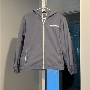 Brandy Melville Blue-Gray Jacket with Hood